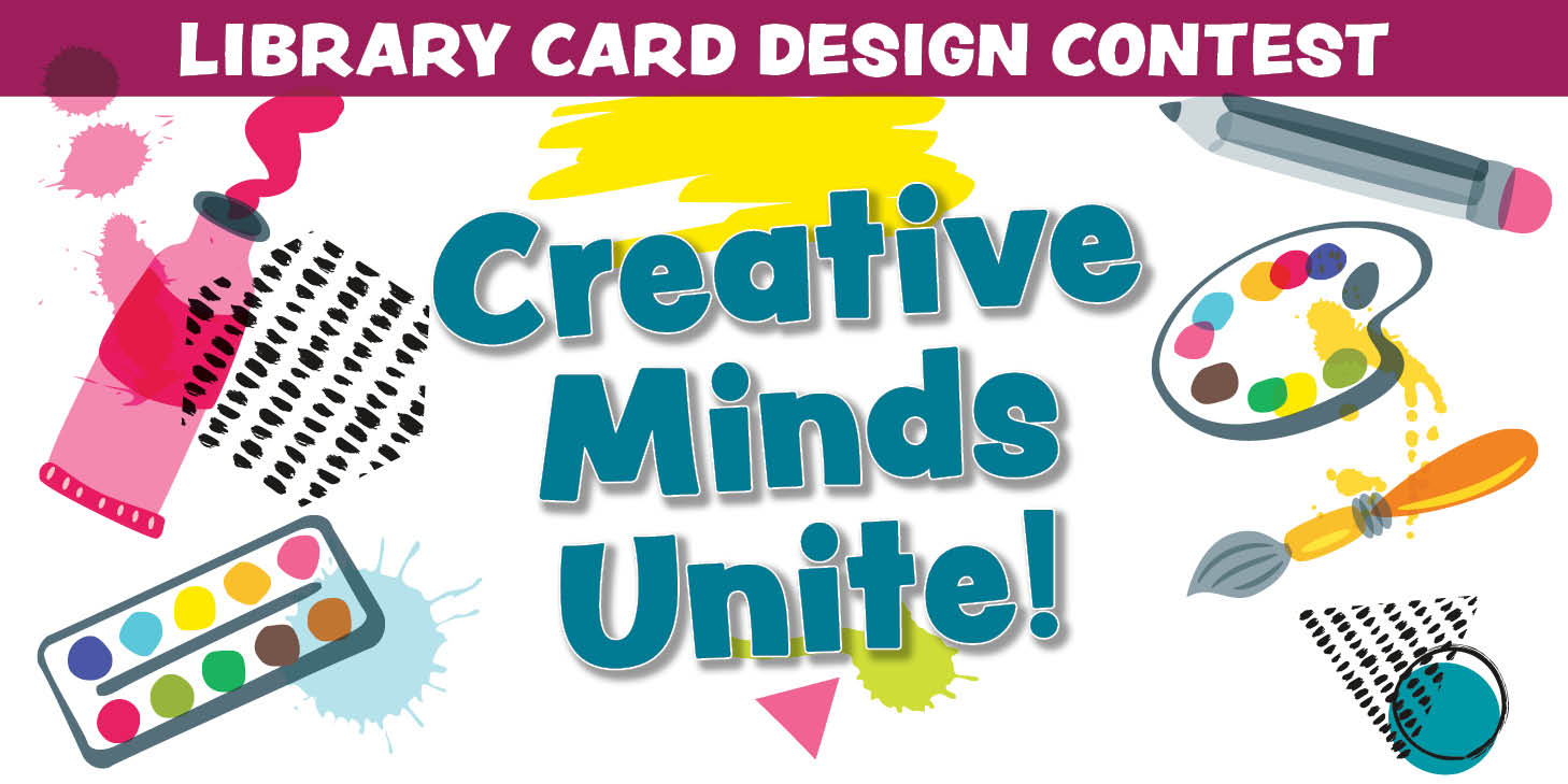 Creative Minds Unite! with art tools and colors