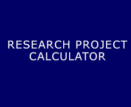 Research Project Calculator